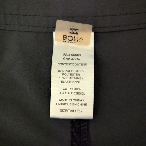 Billabong Black Board Shorts Size 7 - Picture 9 of 10